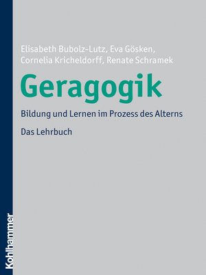 cover image of Geragogik
